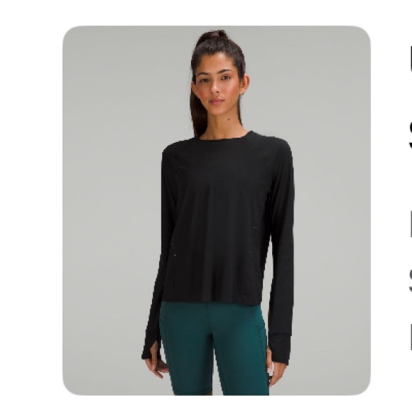 Lululemon UV protection running long sleeve - Picture 1 of 3